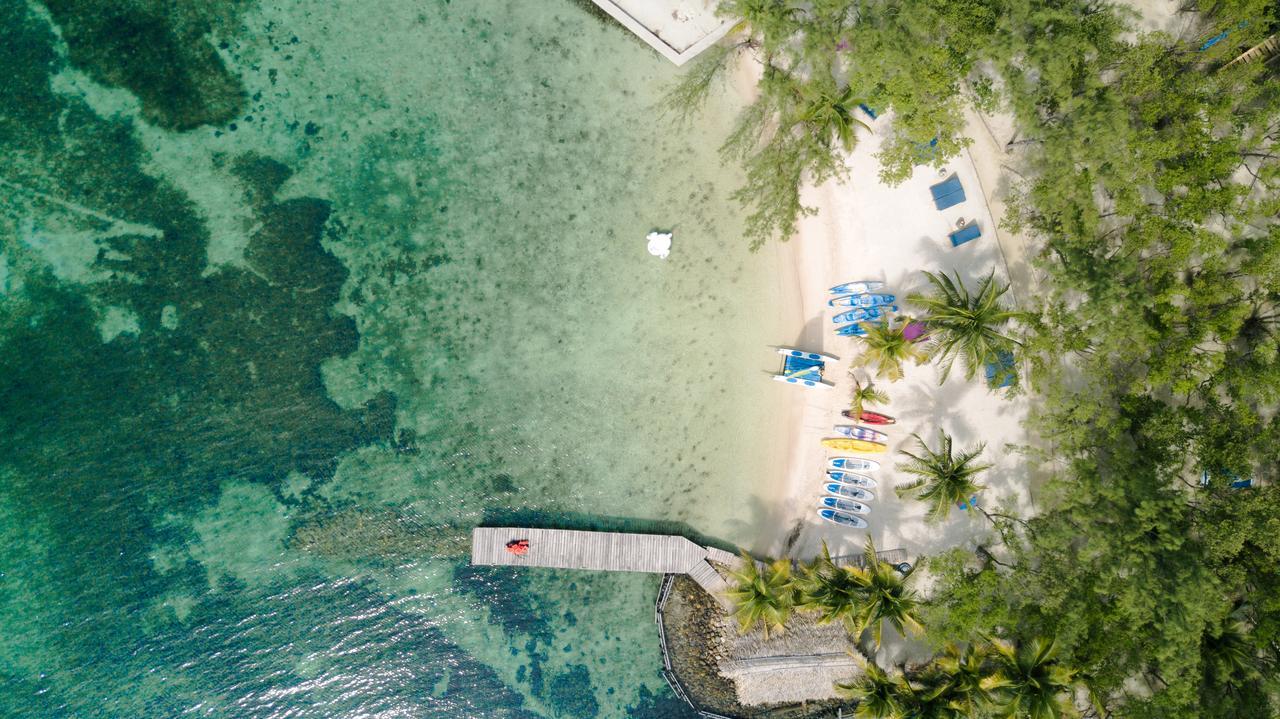 Thatch Caye Resort A Muy'Ono Resort Hopkins Buitenkant foto